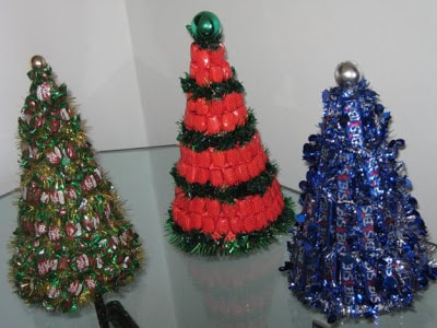 Como Fazer Árvore de Natal com Balas 7 - Como Fazer Artesanatos