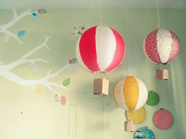 Este simpático balão de ar é tão fácil de ser feito que até os pequenos irão querer ajudar a confeccioná-lo (Foto: Divulgação)