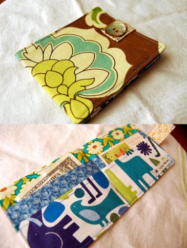Esta linda carteira de tecido é garantia de sucesso em qualquer lugar (Foto: lolanovablog.blogspot.com.br)