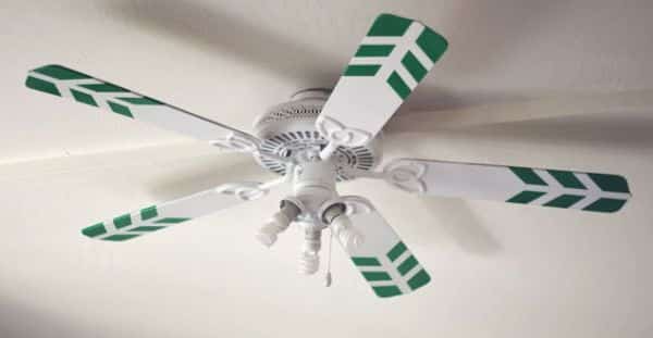 Personalizar ventilador de teto é mais fácil do que você imagina (Foto: howjoyful.com)