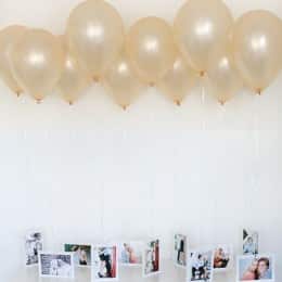 Como Fazer um Mural de Fotos com Balões    51