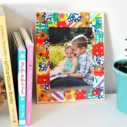 Como Fazer Porta-Retrato com Decoupage     6