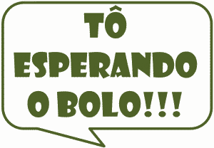 plaquinha engraçada bolo
