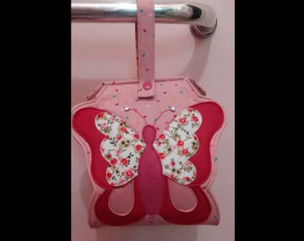 porta papel higiênico borboleta