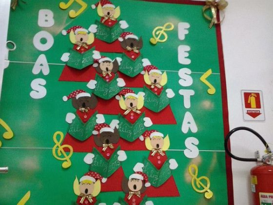 Painel de Natal para Escola: 25 Modelos