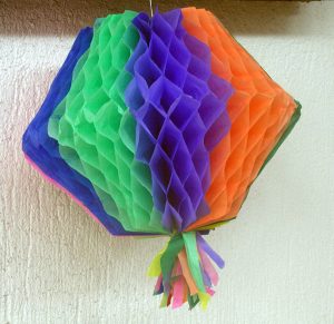 balao com papel sao joao