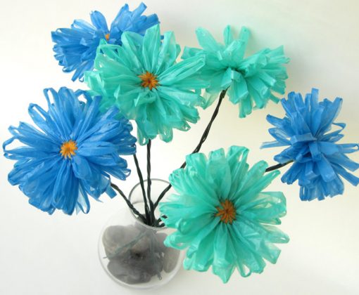 Flores Com Material Reciclado 20 Ideias