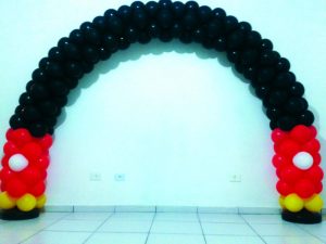 arco de baloes facil