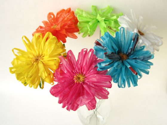 Flores com Material Reciclado: 20 Ideias