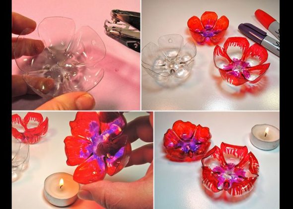 Flores com Material Reciclado: 20 Ideias