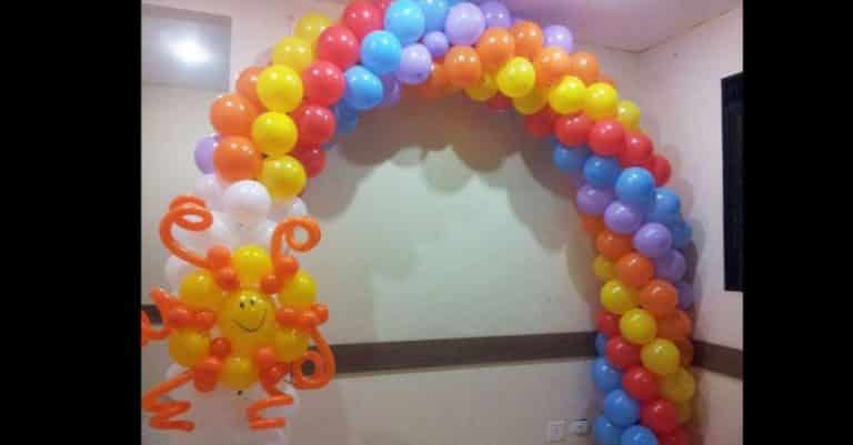 Arco de Balão Colorido: Como Fazer, 30 Ideias