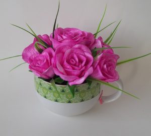flor de eva na xicara