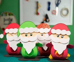 Lembrancinhas de natal em EVA com bombons