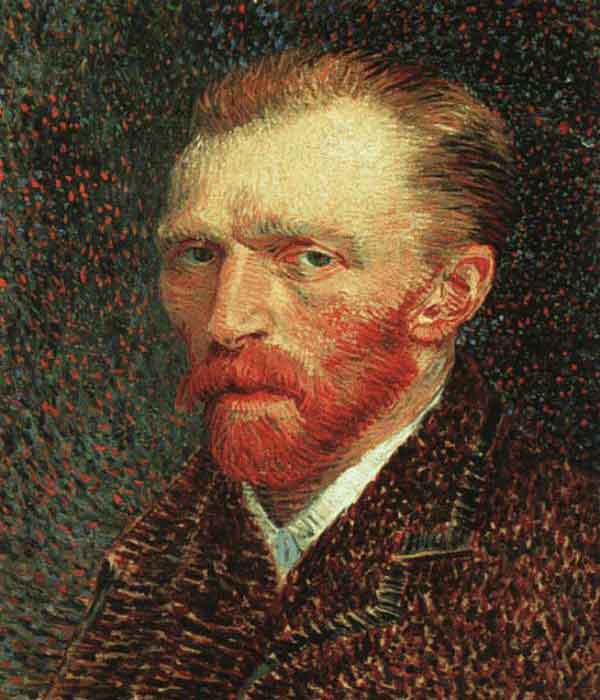 Quadro Van Gogh pontilhismo