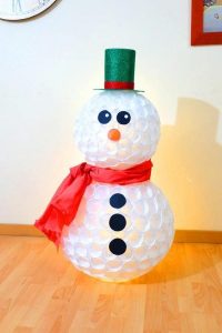 boneco de neve de copo