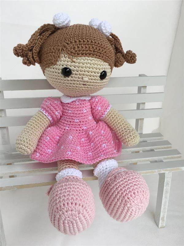 boneca amigurumi