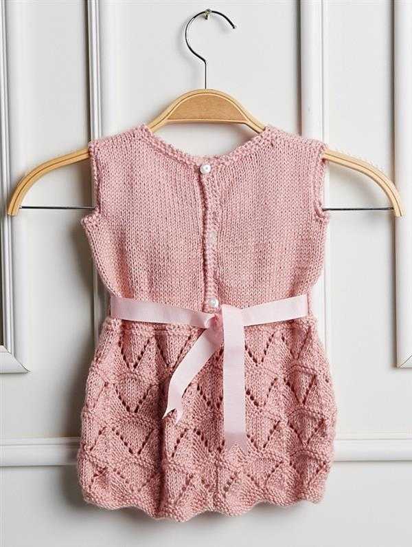 vestido croche infantil