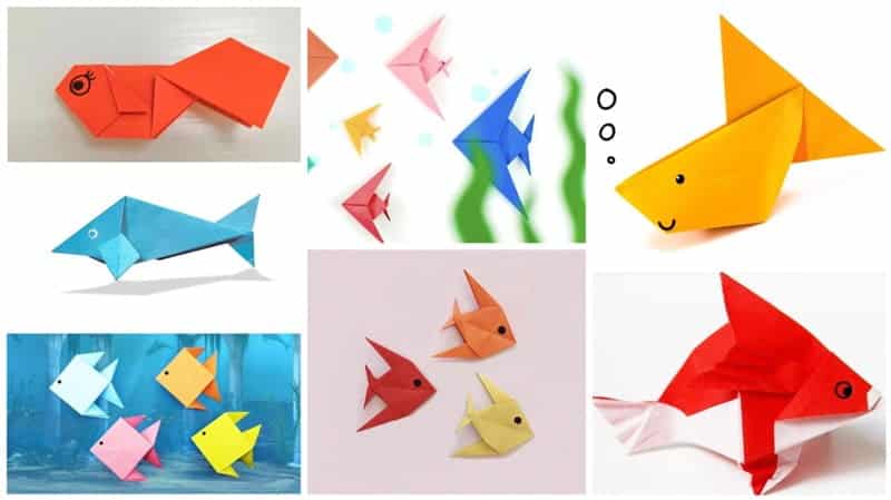 origami de peixe