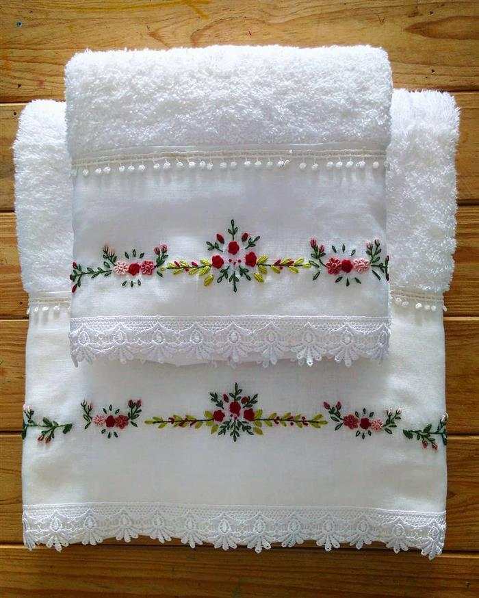 toalhas brancas
