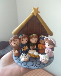 presepio de biscuit