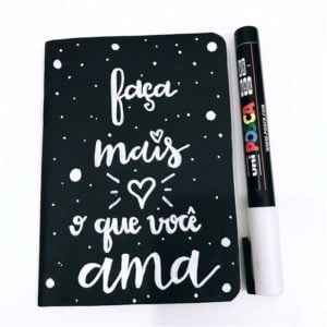 capa de caderno com frases