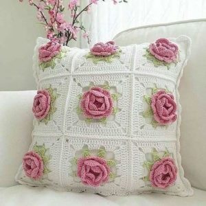 rosas de croche