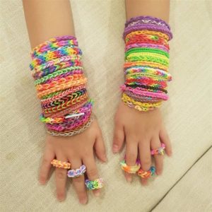 pulseira de liguinha elástico