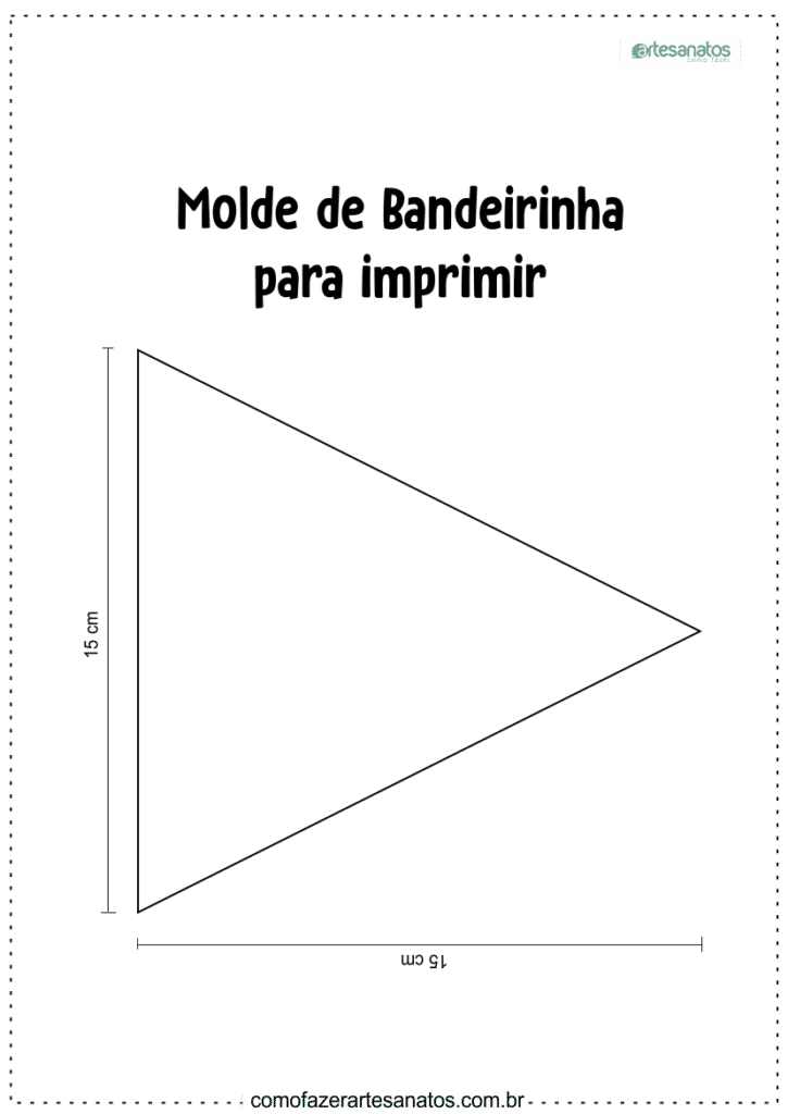 Como Fazer Bandeirinha De Festa Junina De Um Jeito Fácil 8967