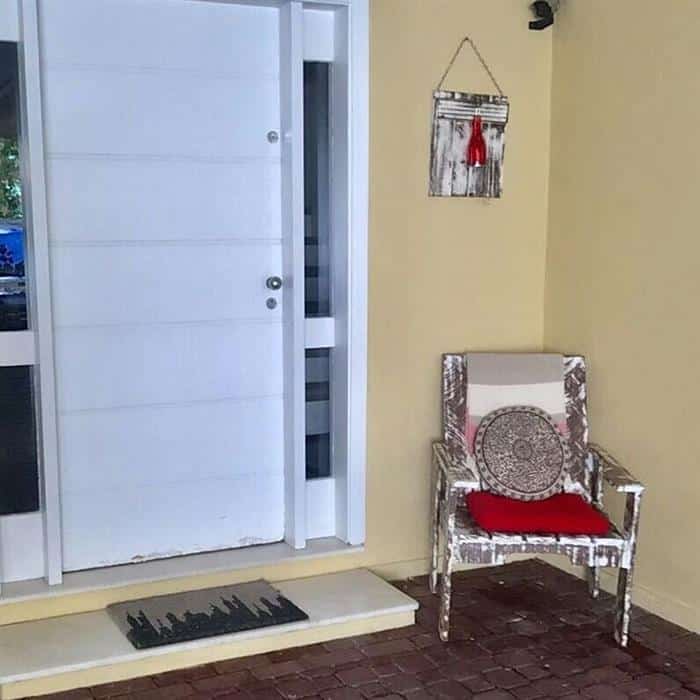 cadeira de pallet para varanda