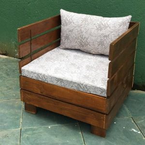 poltrona de paletes