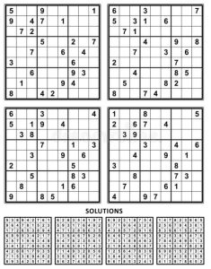 Sudoku Médio  Jogo online Sudoku com o grau de nivel médio