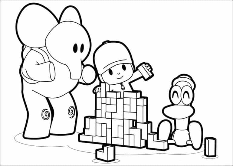 30+ Desenhos do Pocoyo para colorir - Como fazer em casa  Pocoyo para  colorir, Páginas para colorir da disney, Desenhos para colorir