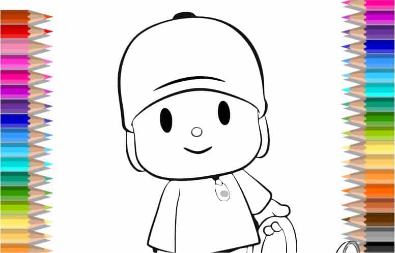 Pocoyo para colorir: 42 desenhos superdivertidos para pintar