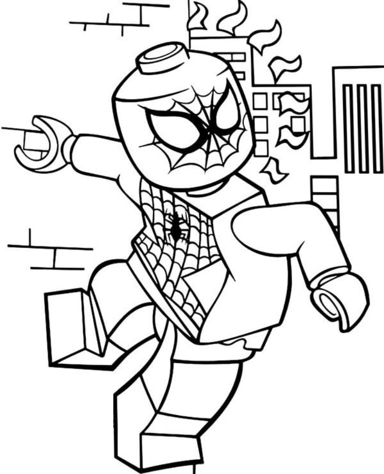 Homem aranha de lego