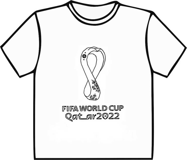 Uniforme oficial da copa do mundo 2022
