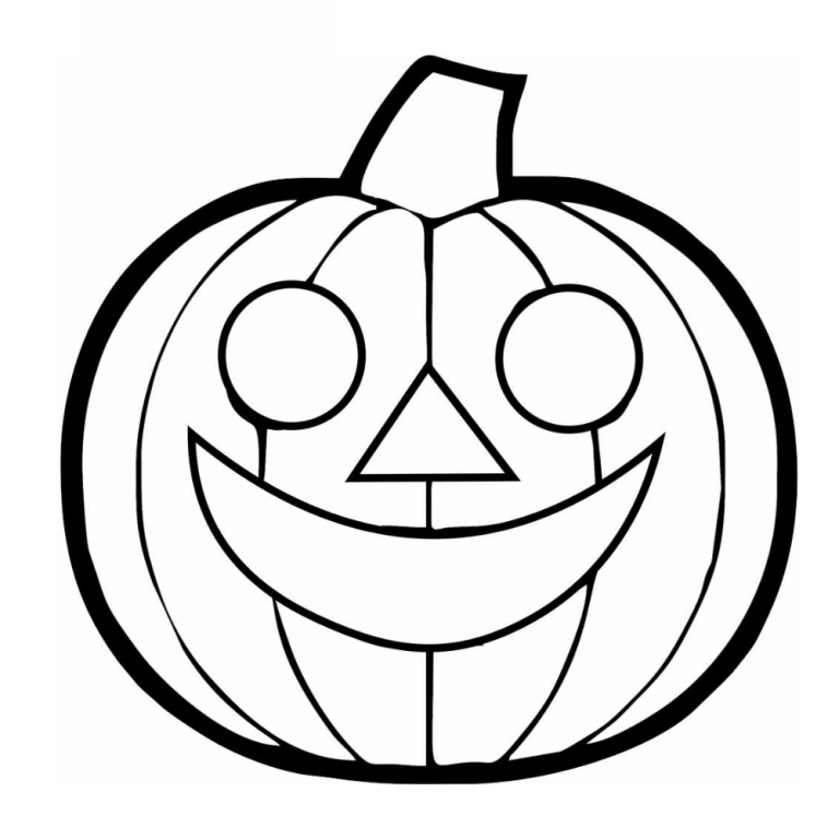 Molde abóbora Halloween: muitas ideias de desenhos para imprimir