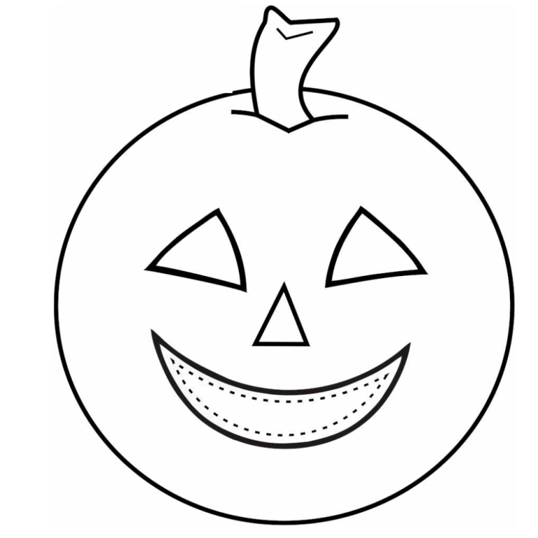 Molde abóbora Halloween: muitas ideias de desenhos para imprimir