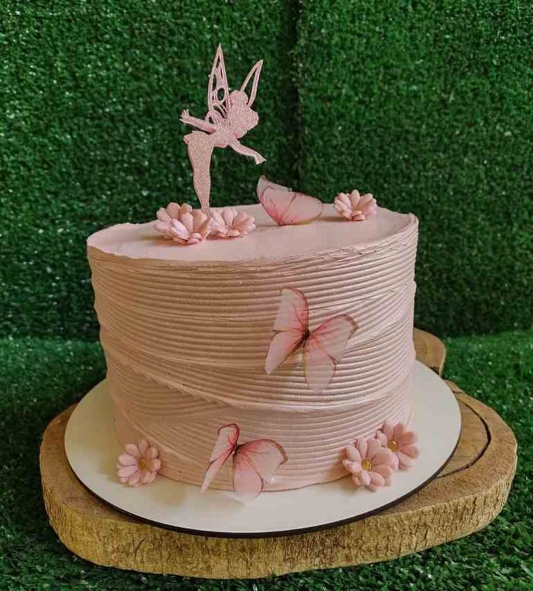 Bolo de borboleta: como fazer os modelos azul, rosa e lilás