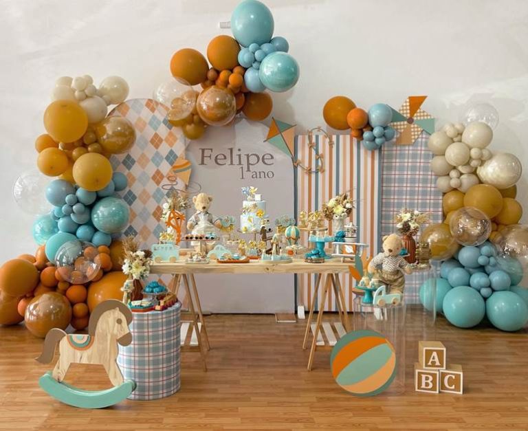 Tema de aniversário de 1 ano masculino: +40 Ideias modernas