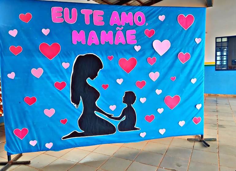 mural para o dia das mães educação infantil