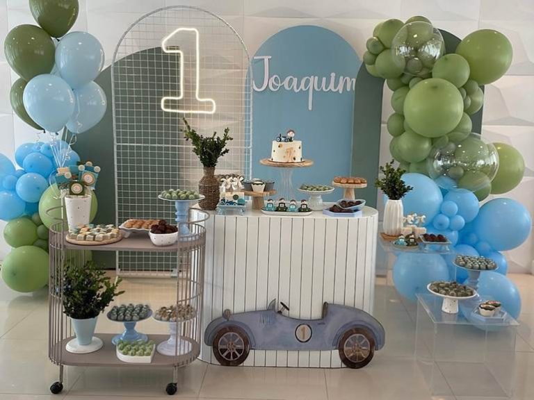 Tema de aniversário de 1 ano masculino: +40 Ideias modernas