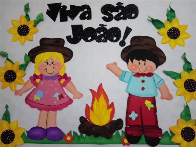 Mural de Festa Junina: tutoriais fáceis e muitas ideias criativas