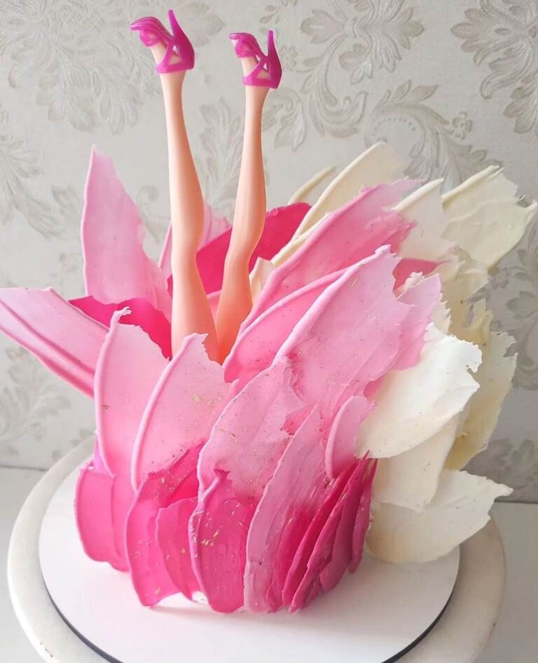 Bolo da Barbie pasta americana Como Fazer Artesanatos