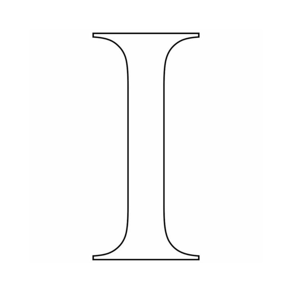 molde letra alfabeto