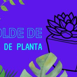 vaso de planta molde