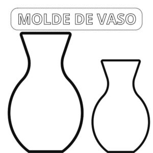 molde de vaso para imprimir eva